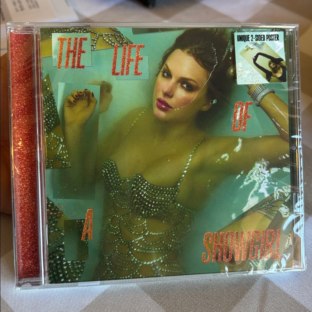 LIFE OF A SHOWGIRL UNOPENED CD WITH POSTER
